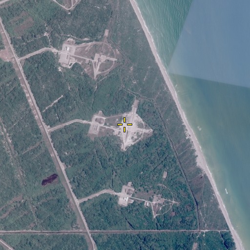 Aerial/Satellite Image of Launch Complex 13, FL