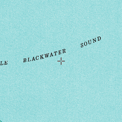 Topographic Map of Little Blackwater Sound, FL