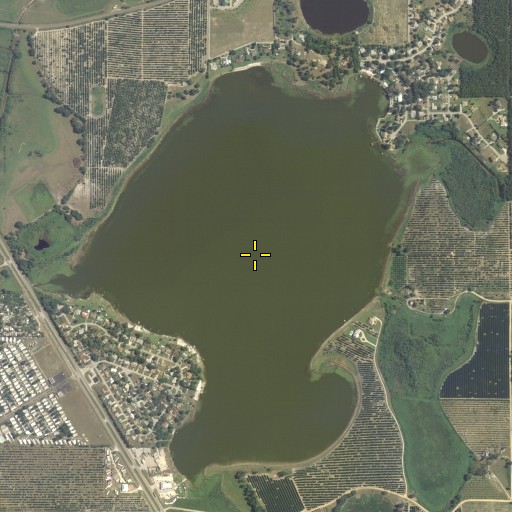 Aerial/Satellite Image of Little Lake Hamilton, FL