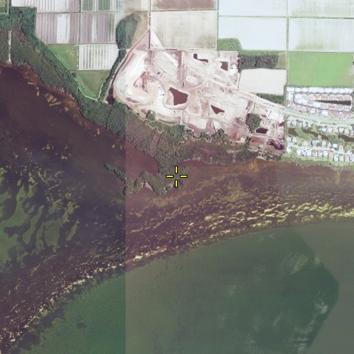 Aerial/Satellite Image of Long Bar Point, FL