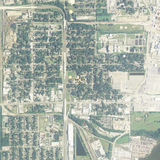 Aerial/Satellite Image of John Love Elementary School, FL