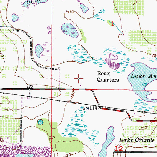 Topographic Map of Macedonia Church, FL