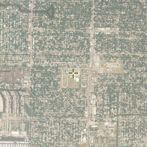 Aerial/Satellite Image of Madison Middle School, FL
