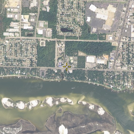 Aerial/Satellite Image of Mary Esther, FL
