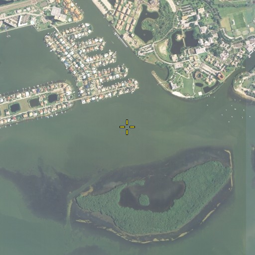 Aerial/Satellite Image of Maximo Channel, FL