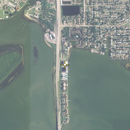 Aerial/Satellite Image of Maximo Point, FL