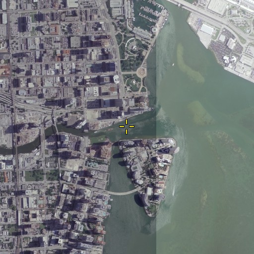 Aerial/Satellite Image of Miami River, FL