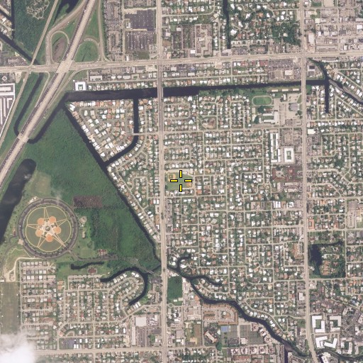 Aerial/Satellite Image of Mickel Field, FL