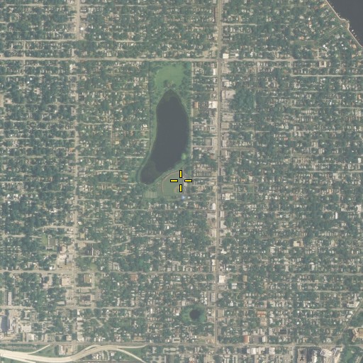 Aerial/Satellite Image of Huggins Stengel Baseball Complex, FL