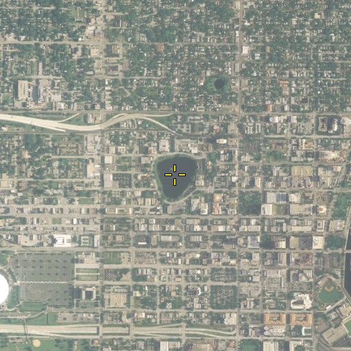 Aerial/Satellite Image of Mirror Lake, FL