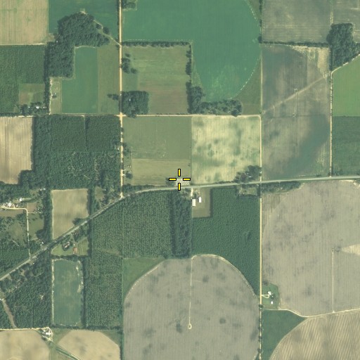 Aerial/Satellite Image of Mount Olive Church, FL