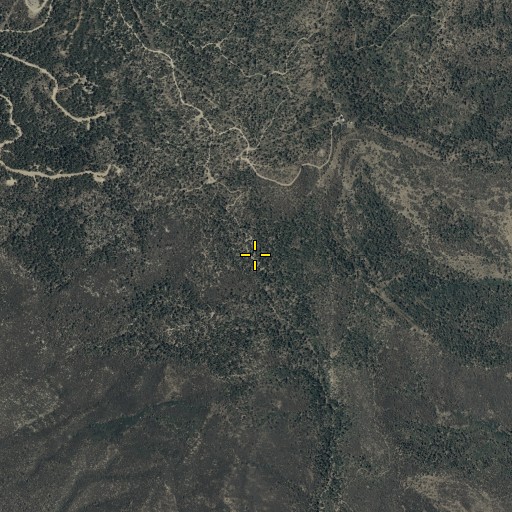 Aerial/Satellite Image of East Copper Spring, AZ
