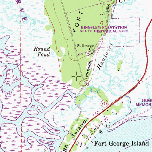 Topographic Map of Muncillia House, FL