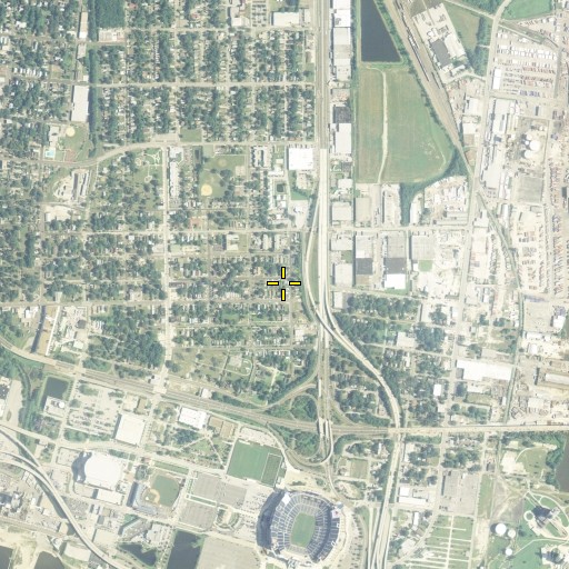 Aerial/Satellite Image of Oakland School, FL