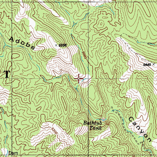 Topographic Map of El Pilar Tank, AZ