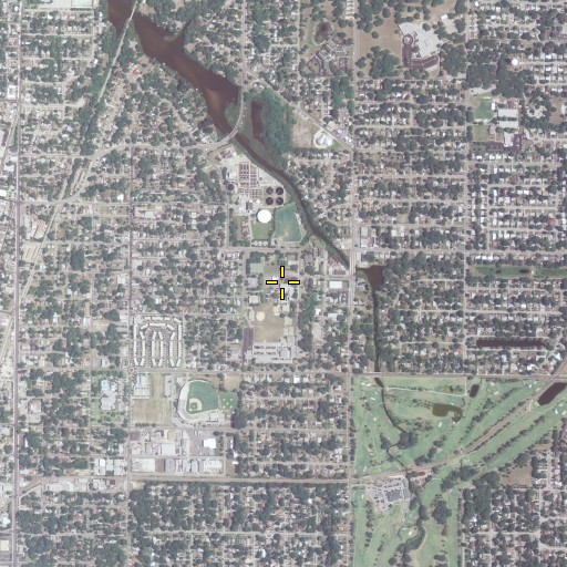Aerial/Satellite Image of Palmetto School, FL