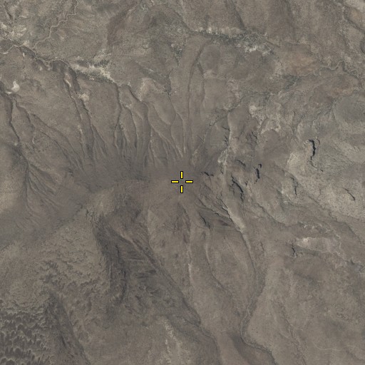 Aerial/Satellite Image of Elephant Mountain, AZ