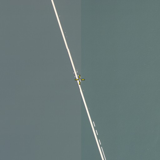 Aerial/Satellite Image of Pensacola Bay Bridge, FL