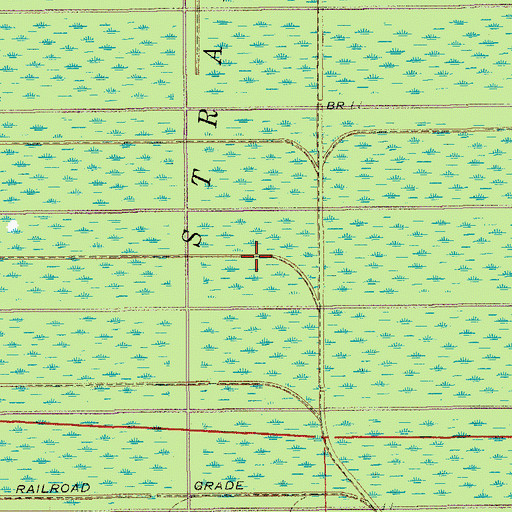Topographic Map of Picayune Strand, FL