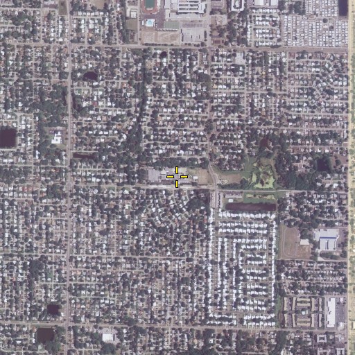 Aerial/Satellite Image of Plumb Elementary School, FL