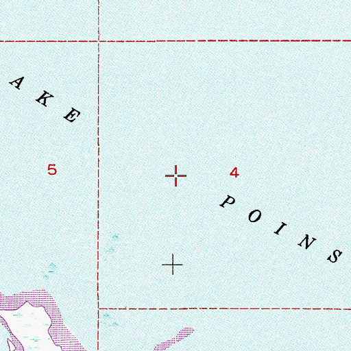 Topographic Map of Lake Poinsett, FL