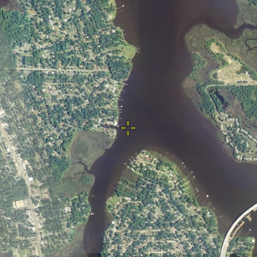 Aerial/Satellite Image of Ribault River, FL