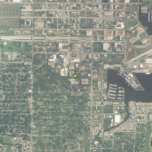 Aerial/Satellite Image of Roser Park School, FL