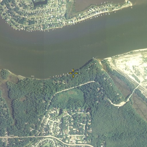Aerial/Satellite Image of Saint Johns Bluff, FL