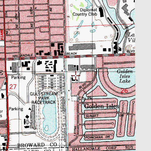 Topographic Map of Saint Matthews Church, FL