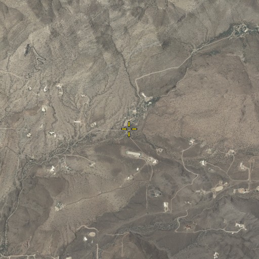 Aerial/Satellite Image of Flemming Wash, AZ