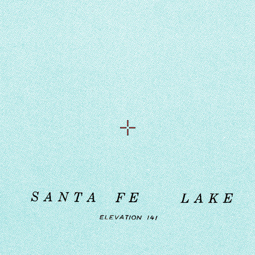 Topographic Map of Santa Fe Lake, FL