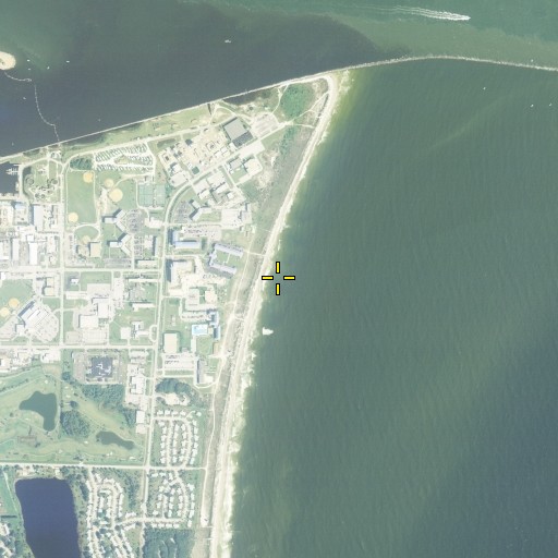Aerial/Satellite Image of Seminole Beach, FL