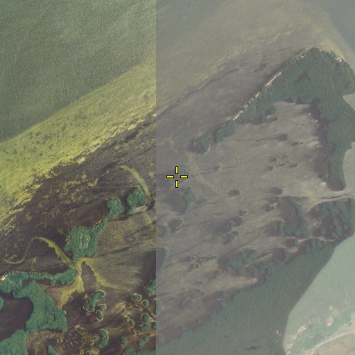 Aerial/Satellite Image of Shell Key, FL