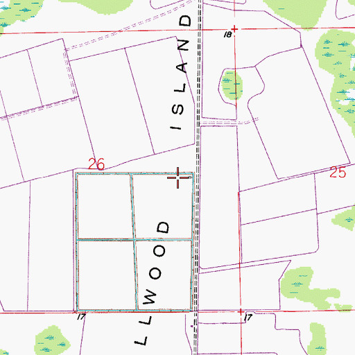 Topographic Map of Smallwood Island, FL