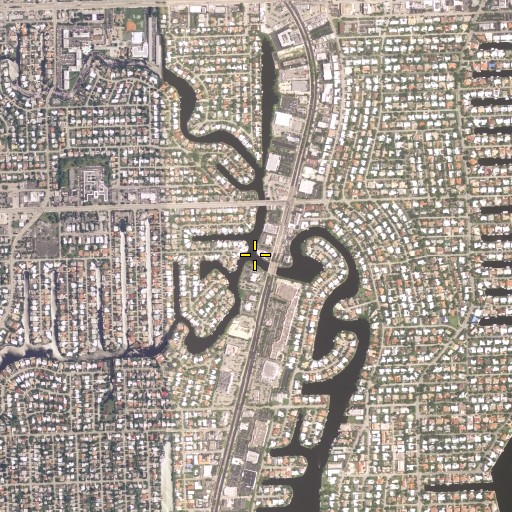Aerial/Satellite Image of South Fork Middle River, FL