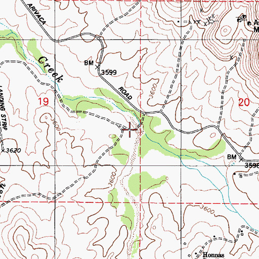 Topographic Map of Fraguita Wash, AZ