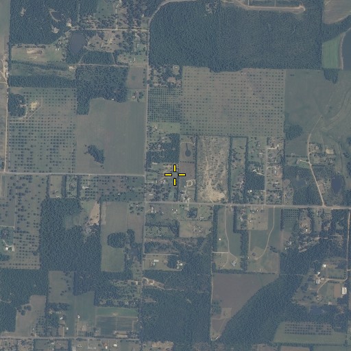 Aerial/Satellite Image of Sunny Hill, FL
