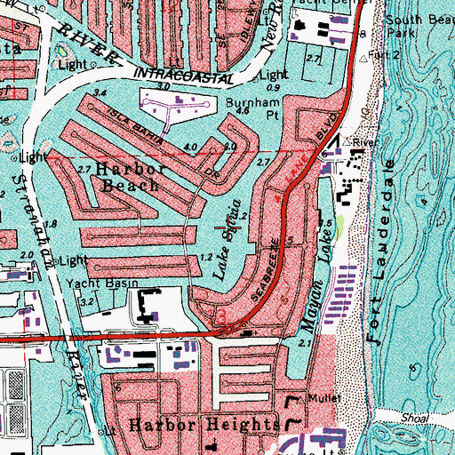 Topographic Map of Lake Sylvia, FL