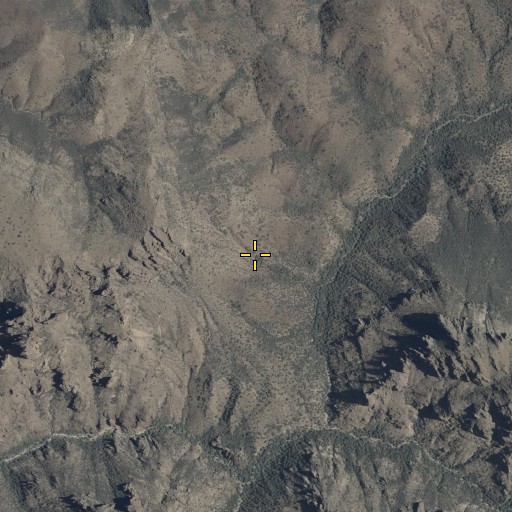 Aerial/Satellite Image of Frog Spring, AZ