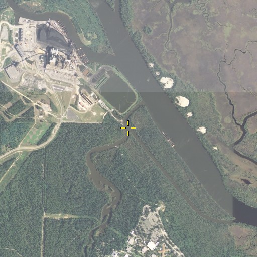 Aerial/Satellite Image of Thompson Bayou, FL
