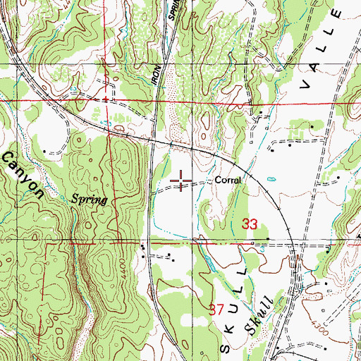 Topographic Map of Gardener Wash, AZ