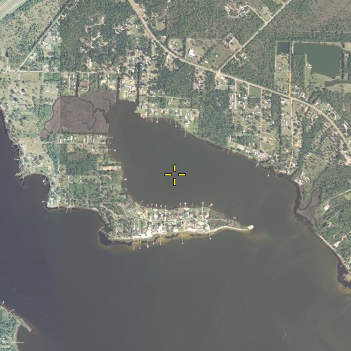 Aerial/Satellite Image of Ward Basin, FL