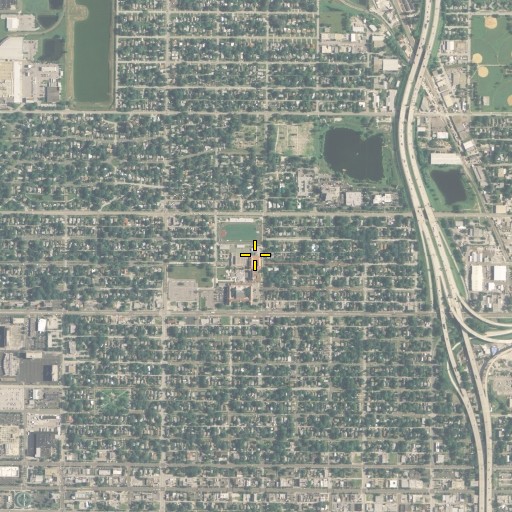 Aerial/Satellite Image of West Central School, FL