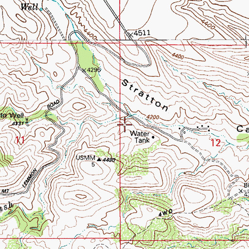Topographic Map of Gibb Wash, AZ