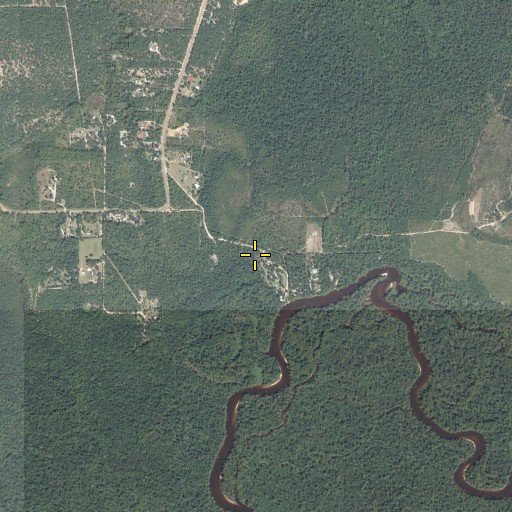 Aerial/Satellite Image of Wilkinson Bluff, FL