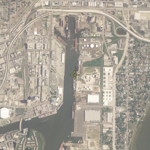 Aerial/Satellite Image of Ybor Channel, FL