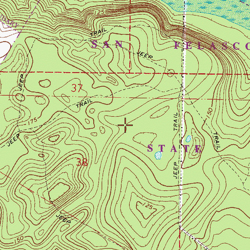 Topographic Map of Stephen Fernandez and other Heirs of D Fernandez Grant, FL
