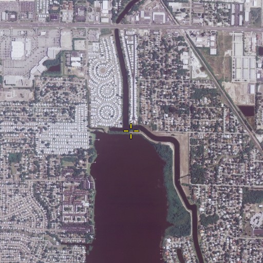 Aerial/Satellite Image of Long Bayou, FL