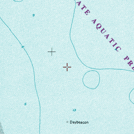 Topographic Map of Myakka River, FL