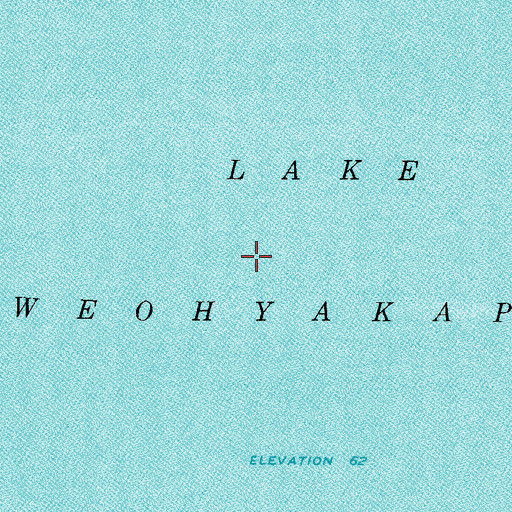 Topographic Map of Lake Weohyakapka, FL